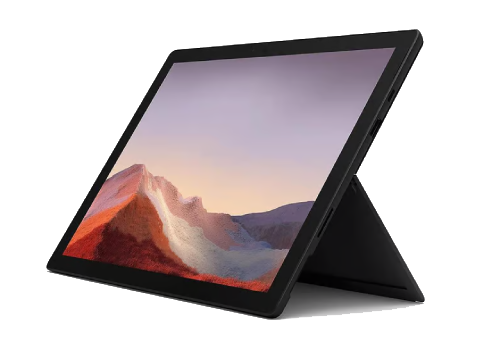 Microsoft Surface Pro 7 - (2019) i5-1035G4 - 12.3-inch - 8GB - 256GB SSD - Win 10 Home - Black - US) - C